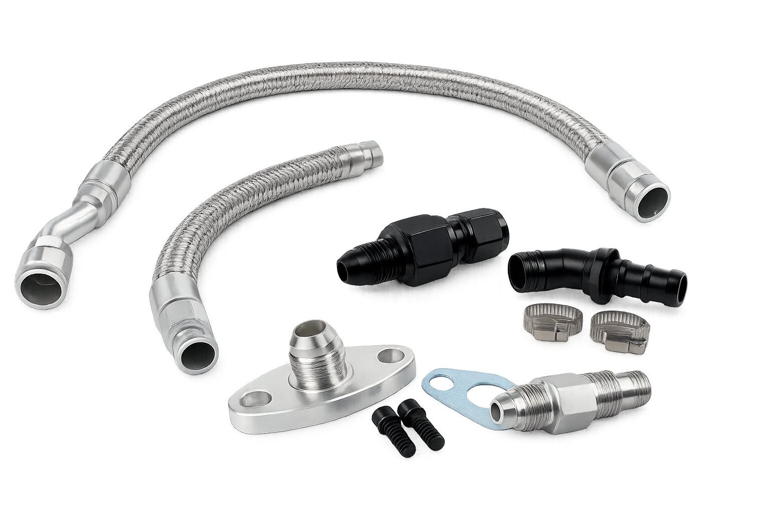 Oil Inlet Oil Fittings & Lines – Reliable Flow for Maximum Turbo Performance ...