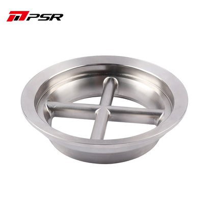 Pulsar PSR 5" to 4" Stainless Steel Cross Guard Flange Clamp Kit for 400 Series Turbine Housing Outlet