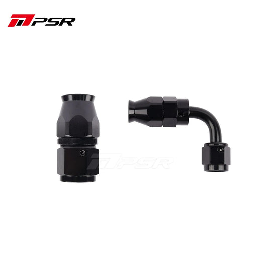 PSR PTFE Hose End Fitting 4AN 8AN 10AN 12AN Fit For PTFE Fuel Hose Line