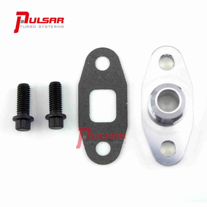 Oil Drain Flange Install Kit for Precision Turbo T4 T67 T72 T76 T78 – view 2