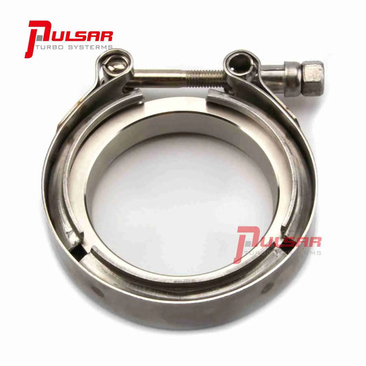 3” Stainless Steel V-Band Flange & Clamp Kit for Precision Turbo T4 T67 T72 T76 164376101