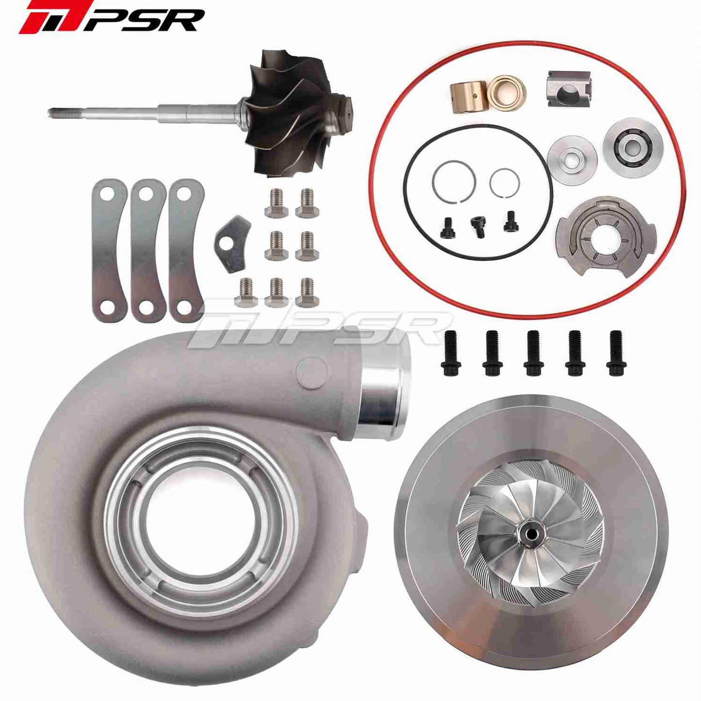 PULSAR 05-07 6.0 Powerstroke Turbo Compressor Drop In DIY Upgrade Kit