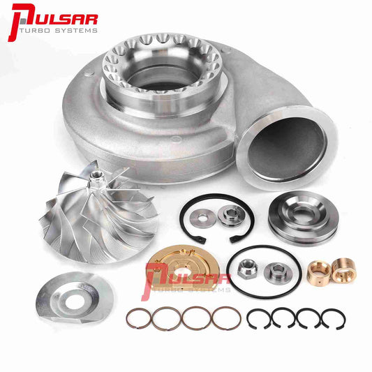 PULSAR Billet Compressor Wheel 480 DIY Upgrade Turbo Rebuild Kit for 400 Series Turbo