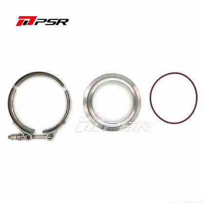 PSR Stainless Steel V-Band 3”/3.5” Flange & Clamp Kits for PRO PTG75 PT/X42 PT/X45 PT/X47 PT/X50 PT/X55… – view 2