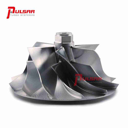 Early 03 Ford 6.0L Powerstroke Billet Turbo Compressor Wheel+Rebuild Kit – view 2