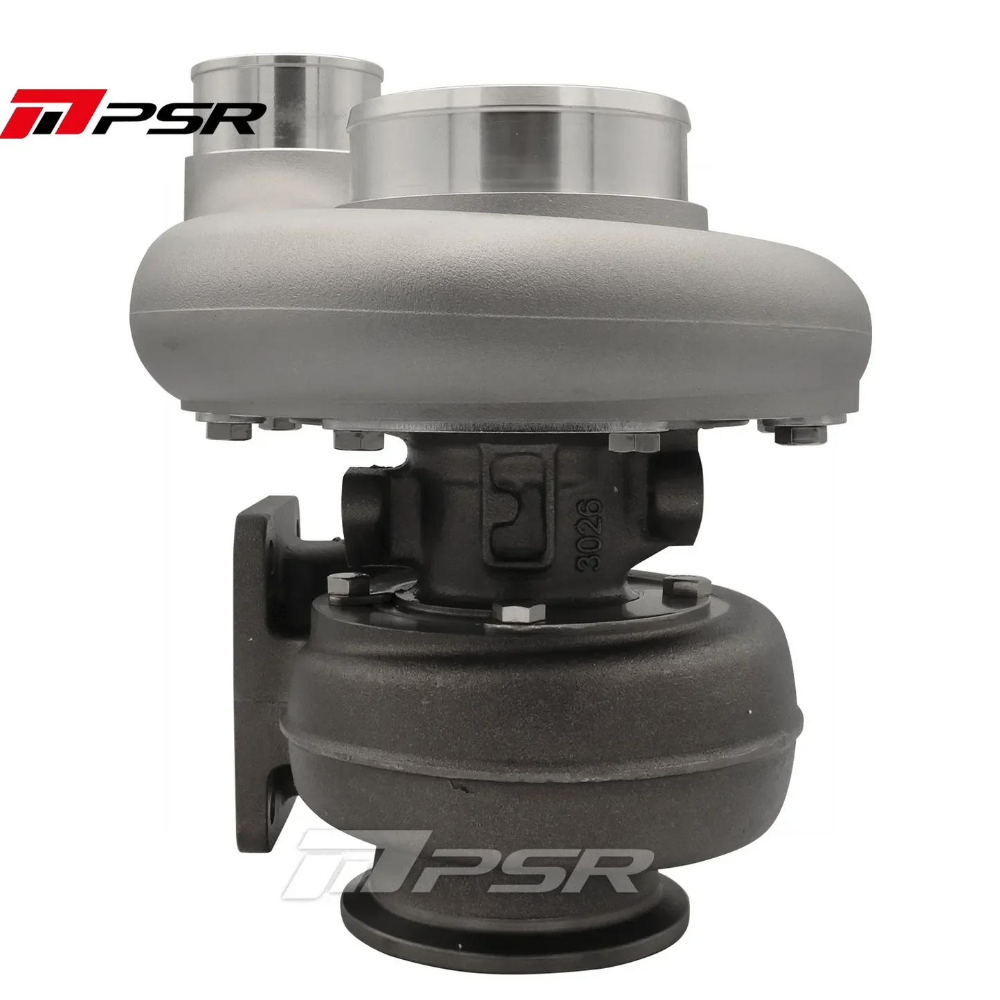 PULSAR Billet 363D 366D 369D DUAL CERAMIC BALL BEARING Turbo with 90° Elbow Outlet Compressor