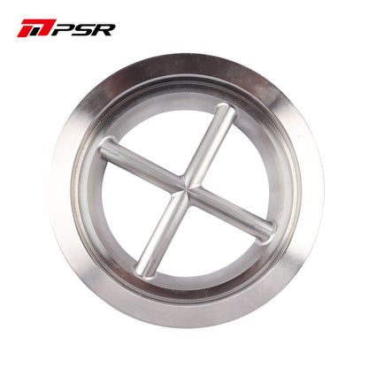 Pulsar PSR 5” to 4” Stainless Steel Cross Guard Flange Clamp Kit for 400 Series Turbos Turbine Housing Outlet – view 2