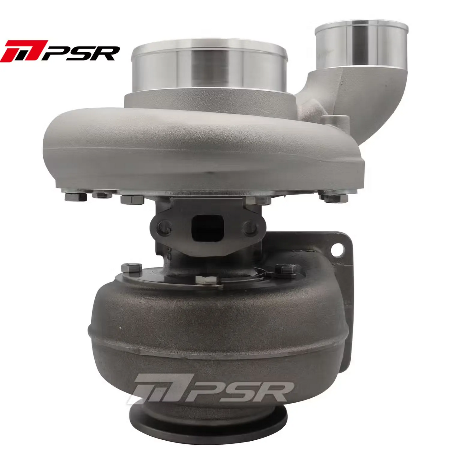 PULSAR Billet 363D 366D 369D DUAL CERAMIC BALL BEARING Turbo with 90° Elbow Outlet Compressor