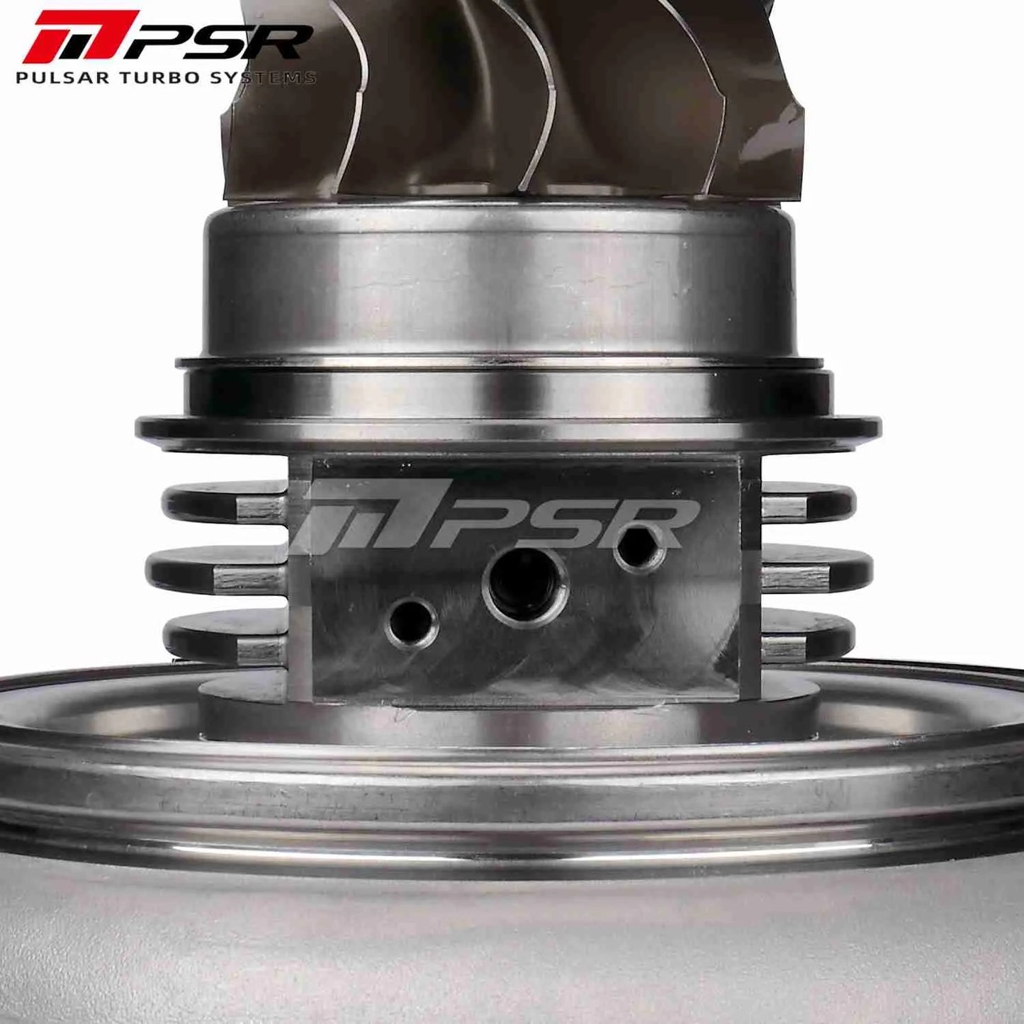 PSR 485D Dual Ball Bearing Turbo Curved Point Milled Billet Compressor Wheel