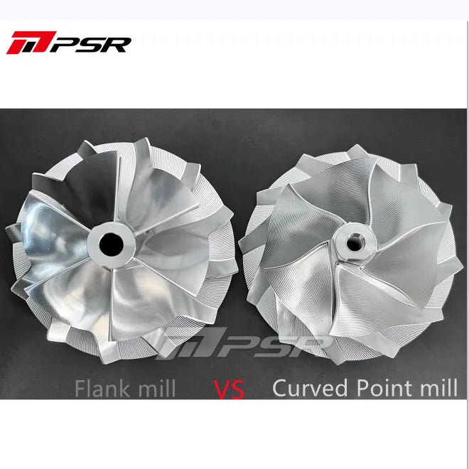 PSR 8582G Curved Point Mill Compressor Wheel Dual Ball Bearing Turbocharger