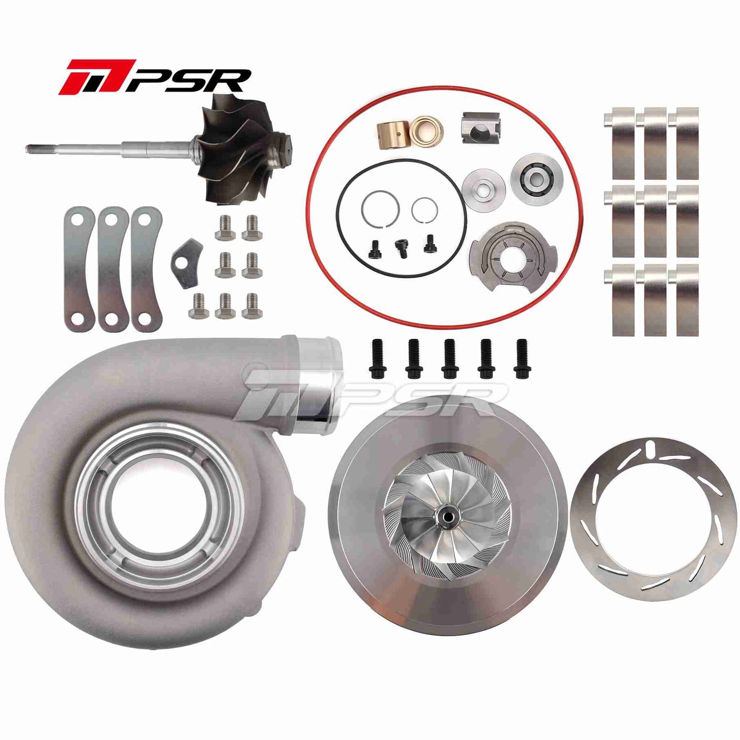 PULSAR 05-07 6.0 Powerstroke Turbo Compressor Drop In DIY Upgrade Kit