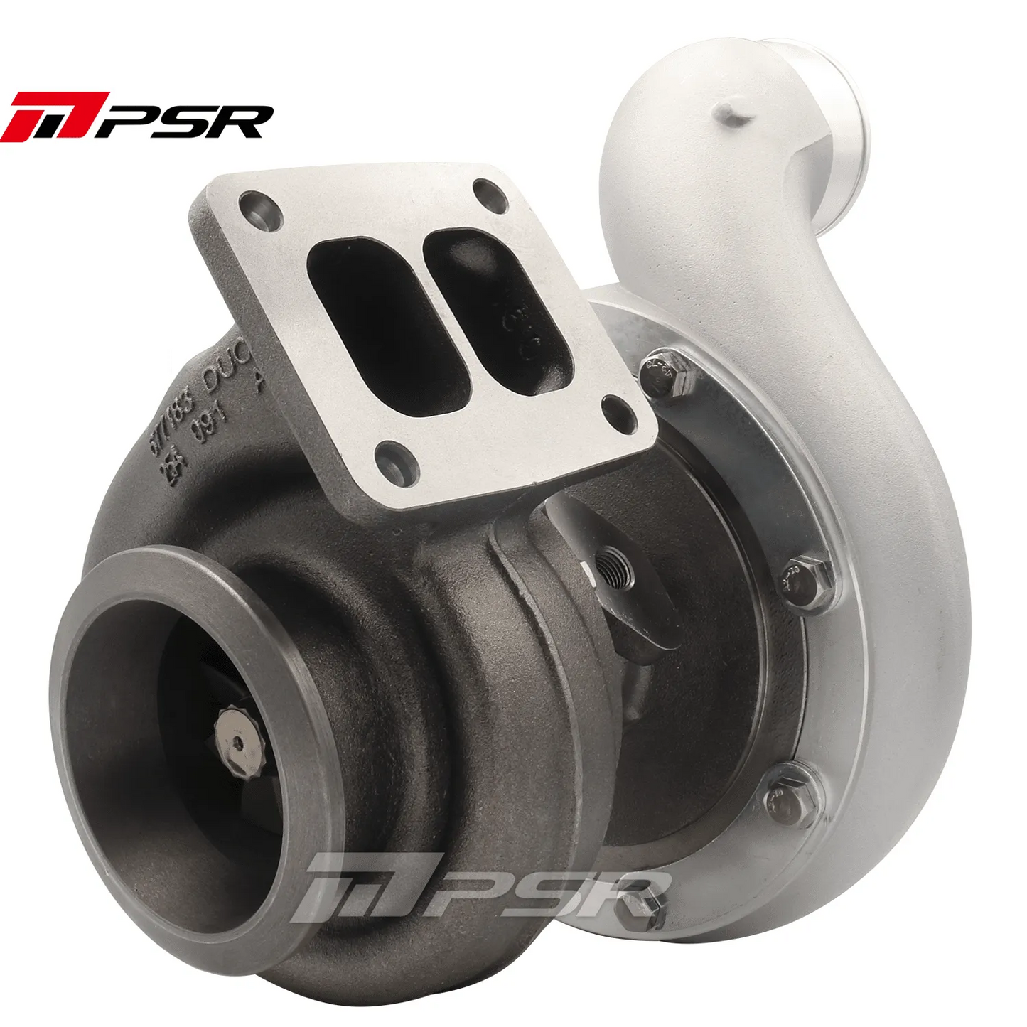 PULSAR Billet 363D 366D 369D DUAL CERAMIC BALL BEARING Turbo with 90° Elbow Outlet Compressor