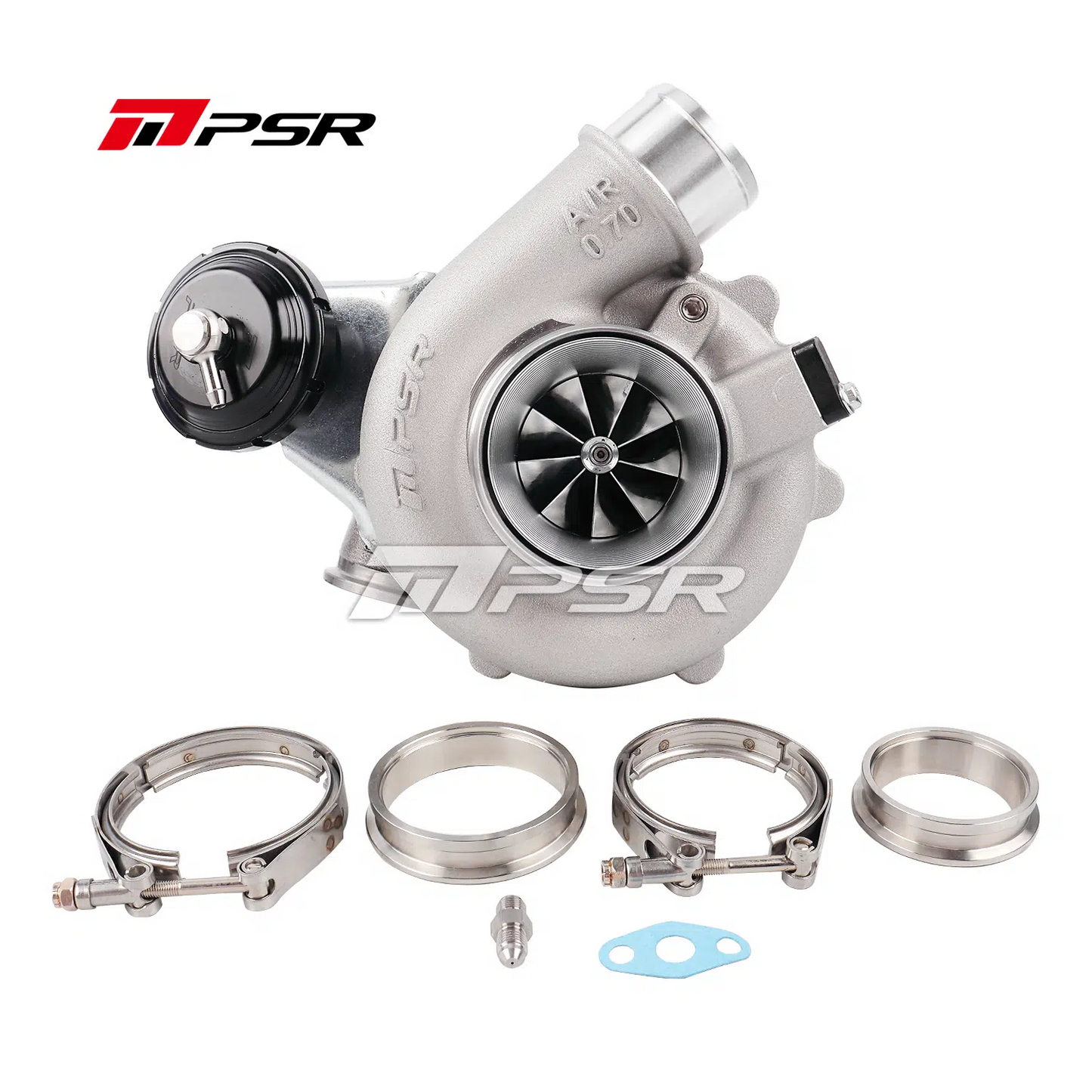 PSR Forward Rotation 5455G 3" Inlet Dual Ball Bearing Turbocharger HP Rating 660