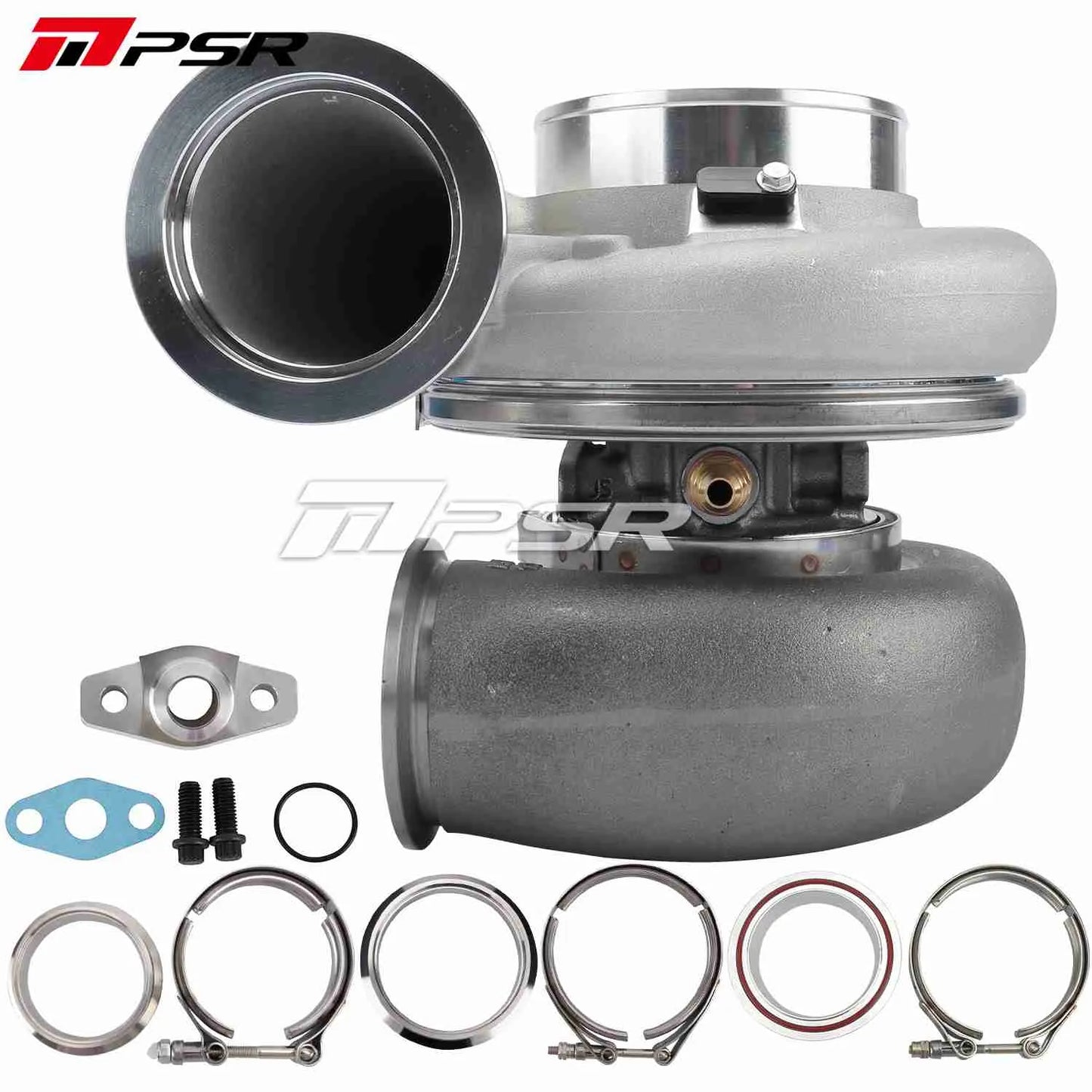 PSR Reverse Rotation 7975G Dual Ball Bearing Turbocharger HP Rating 1450