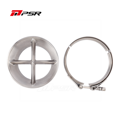 Pulsar PSR Stainless Steel Turbine Cross Guard Flange Clamp Kit for 8894G Turbos – view 6