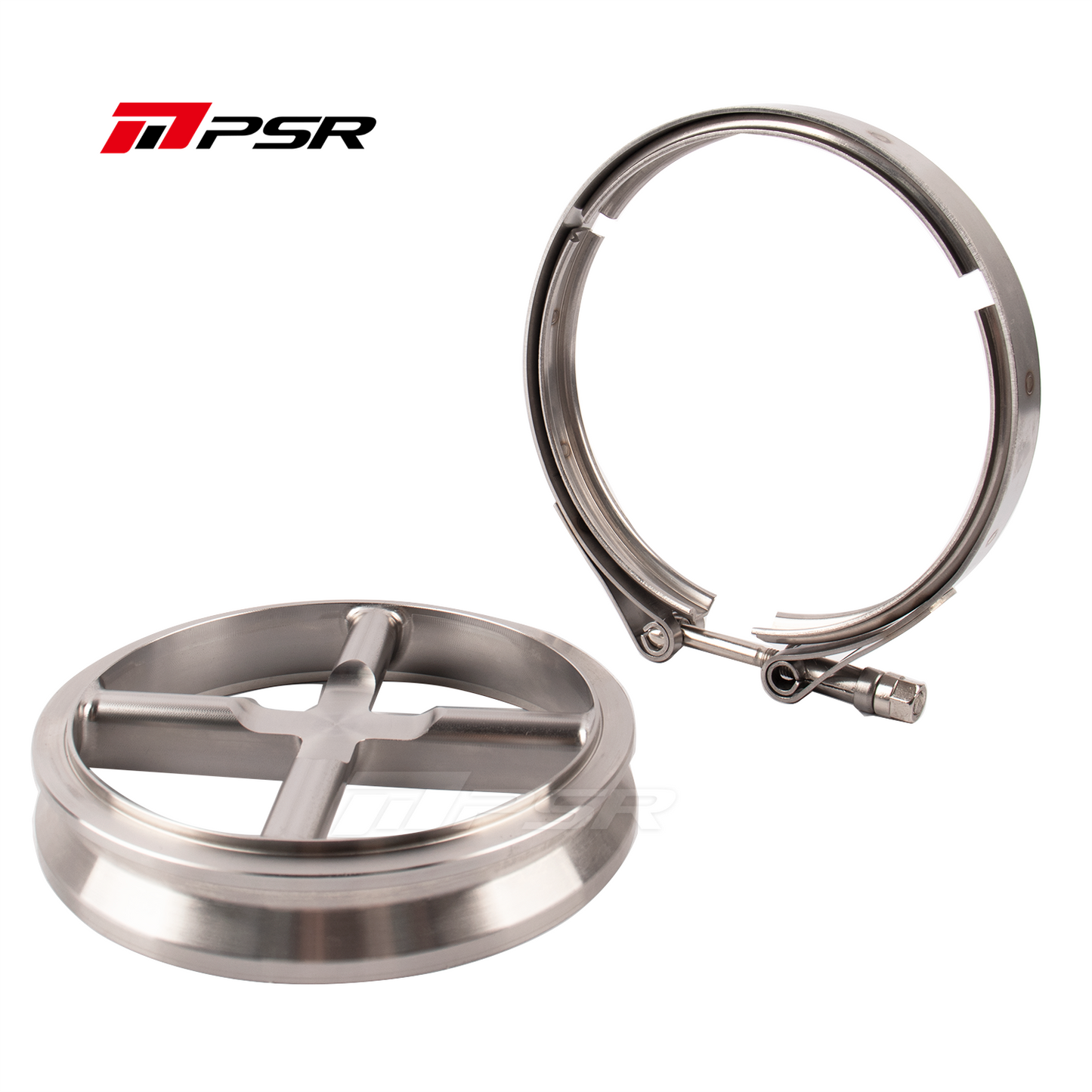 Pulsar PSR Stainless Steel Turbine Cross Guard Flange Clamp Kit for PRO88 PRO98 PRO106 Turbos