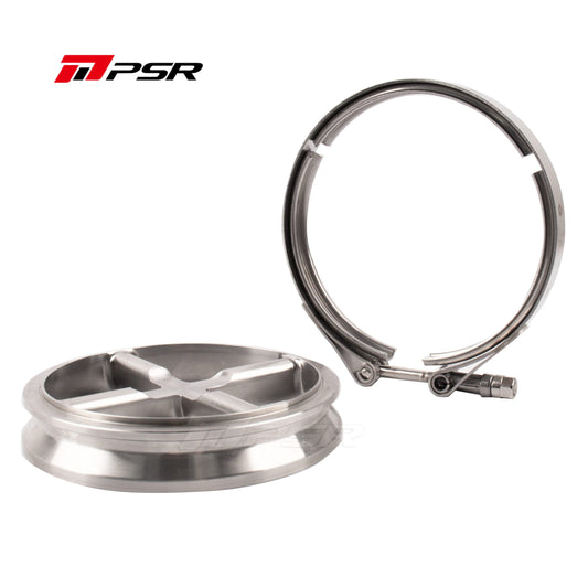Pulsar PSR Stainless Steel Turbine Cross Guard Flange Clamp Kit for PRO88 PRO98 PRO106 Turbos