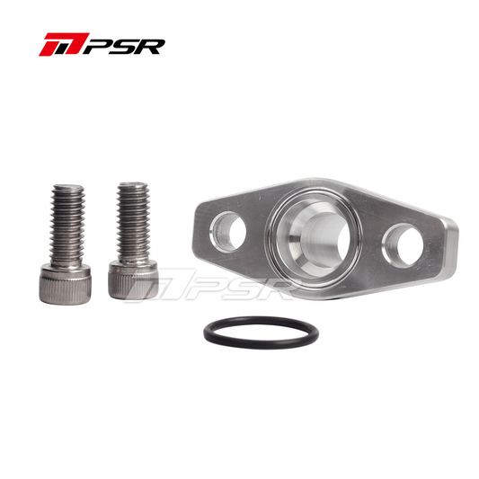 Pulsar -12AN Oil Drain Flange Kit — 300 Series Turbos